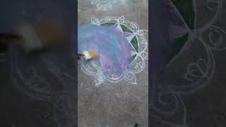 Reverse rangoli designsrangoli designs [upl. by Collbaith77]