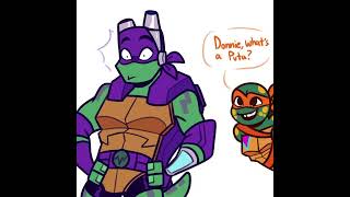 i didnt know how to pronounce Yttrium💀😭 donnie leo mikey raph rottmnt capcut edit comic [upl. by Berthoud]