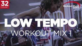 Workout Music Source  Low Tempo Workout Mix 1  32 Count 120 BPM [upl. by Naret]