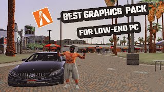 SAMP modpack for low end pc 250 fps boost 2022 gta in desc [upl. by Elbring]