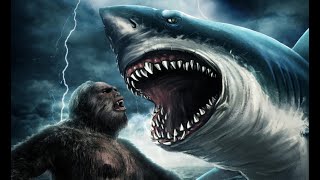 Bigfoot Vs Megalodon Movie Trailer  Bigfoot vs a Nazi Shark  IN SPACE [upl. by Micheline252]