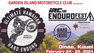 AMA Ultimate Hawaiian Hard enduro 2024  A Class [upl. by Lorelei]