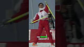 Ski Ballet  WILD Olympic Demonstration Events shorts olympics [upl. by Almena]