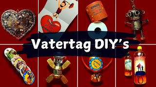 10 lustige Vatertags Geschenkideen 🎁 zum selber basteln vatertag [upl. by Suilmann478]