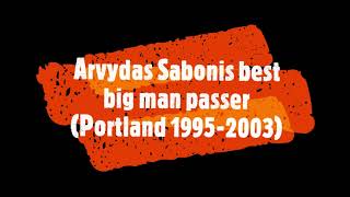 Arvydas Sabonis best big man passer Portland 1995 2003 [upl. by Reffotsirhc971]