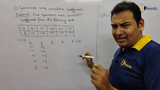 Spearmans Rank Correlation Coefficient  Problem 1  Engineering Mathematics 3 [upl. by Zara]