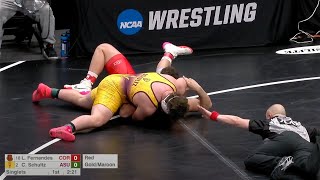 HWT Colton Schultz Arizona State vs Lewis Fernandes Cornell [upl. by Abbe]