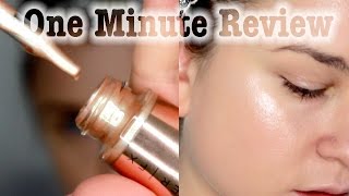 Cover FX Custom Enhancer Drops ONE MIN REVIEW  Beauty Banter [upl. by Laven731]