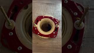 How to fix a BROKEN CRACKED WORN OUT toilet mounting flanges without replacing the toilet flange [upl. by Aenehs]