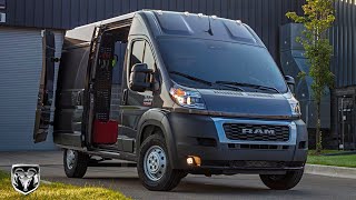 2022 Ram ProMaster Cargo Van Gets New Tech [upl. by Alejo76]