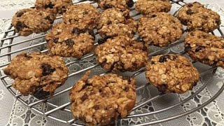 一吃就上癮「燕麥餅乾」Oatmeal Cookies [upl. by Ayahsey]