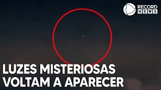 Luzes misteriosas voltam a aparecer no céu [upl. by Iseabal]