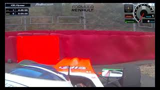 Jarno Opmeer Crash Formula Renault Spa [upl. by Schlenger]