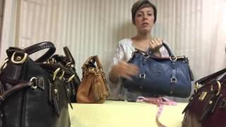 Dooney and Bourke Comparison  Florentine Mini Small and Large Satchels and Stanwich [upl. by Esinet]