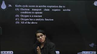 Krebs cycle occurs in aerobic respiration due to [upl. by Nojid]