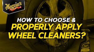 How to Choose amp Properly Apply Meguiar’s Wheel Cleaners – Quik Tips [upl. by Aleris]