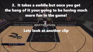 How to do Putback dunks in NBA 2k1415 UPDATED read description [upl. by Alegnat]