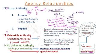 Contract of Agency  Law  Lecture 14 [upl. by Gillie837]