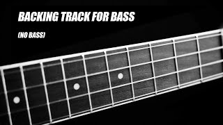 Bass Backing Track Acoustic Rock in D Minor [upl. by Acus252]