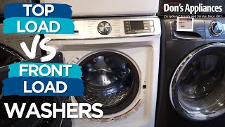 Top Load vs Front Load Washers  Which is Right For You [upl. by Phio623]