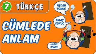 Cümlede Anlam  7 Sınıf Türkçe evokul Kampı [upl. by Mikah]