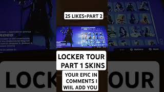 Locker tour part 1Skins [upl. by Bradway]