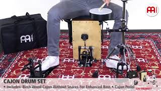 MEINL Percussion  MEINL Percussion  Cajon Drum Set  CAJDRUMSET [upl. by Eikcir]