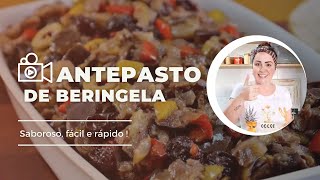 ANTEPASTO DE BERINJELA SABOROSO FÁCIL E RÁPIDO [upl. by Akilat125]