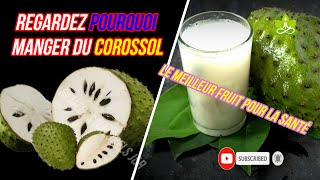 PROPRIÉTÉS médicinales du COROSSOLles raisons pour lesquelles le COROSSOL est le MEILLEUR FRUIT [upl. by Bysshe]