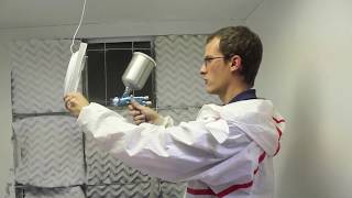 Tutorial on How to Setup amp Use a HVLP Gravity Paint Spray Gun amp Siphon Paint Spray Gun [upl. by Aynat]