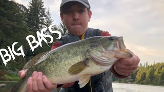 Tenmile Lake Oregon Bass Fishing [upl. by Tedda824]