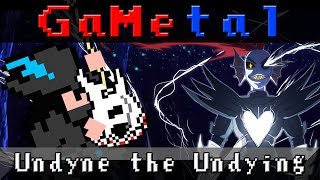 Undyne the Undying Spear of Justice  Battle Against a True Hero Undertale  GaMetal Remix [upl. by Kelson843]