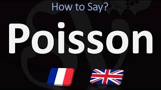 How to Pronounce Poisson Distribution Equation French [upl. by Islean]