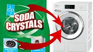 How to Clean a Washing Machine with Soda Crystals [upl. by Jacobsen]