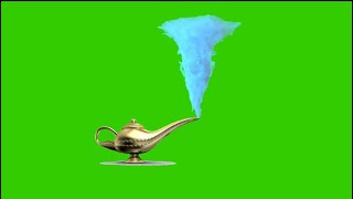 Aladdin magic lamp green screen [upl. by Pearlstein]