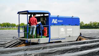 AVL motion robot harvesting selectively asparagus [upl. by Painter]