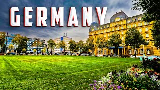 Discover Mannheim Germany in 4K 60FPS  Walking Tour in October [upl. by Marti]