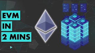 The Ethereum Virtual Machine EVM in 2 mins [upl. by Ahcas744]