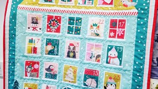 Making the Advent House calendar from Dashwood Studios [upl. by Eitirahc]