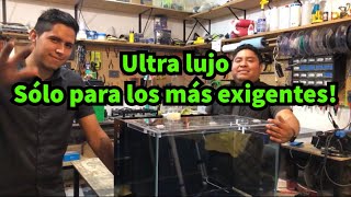 Acuario rimless de ultra lujo Ft Peceras Serof [upl. by Noremac]