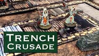 Trench Crusade Compatible Trenches and Wargaming Miniatures [upl. by Diao]