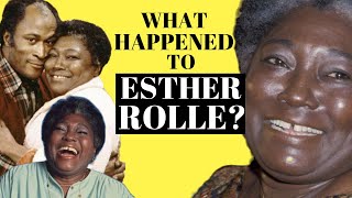 Esther Rolle  Life After Good Times Sitcom Ended 1979  Florida Evans where is she now [upl. by Enilrahc908]