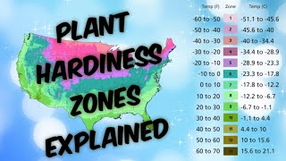 USDA Plant hardiness zones explained Beginners guide to understanding plant hardiness zones [upl. by Bonneau]