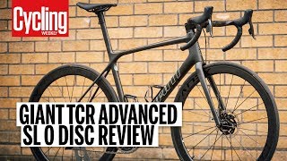 Giant TCR Advanced SL 0 Disc Review  Cycling Weekly [upl. by Niela]