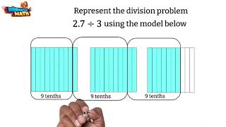 Dividing Decimals Using Models  5th Grade [upl. by Balkin]