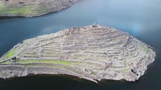 Drought Reveals Ruins of Ancient Roman Fort [upl. by Boothe]