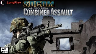 PS2  SOCOM US Navy SEALs Combined Assault  LongPlay 4K60FPS🔴 [upl. by Llerred633]