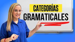 Aprende todas las Categorías Gramaticales con Ejemplos [upl. by Ecertal]