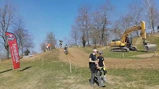 MX MOTOCROSS Wohlen SCHWEIZ 27032022  03042022 MX2 Rennen vom MXRS Hautnah [upl. by Zysk]