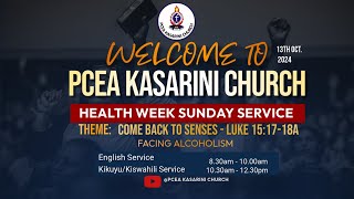 PCEA KASARINI HEALTH WEEK SECOND SERVICE  13102024 [upl. by Lednor892]